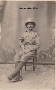W0041 (2) HUGHES Edward (Private) Northern Italy 1918