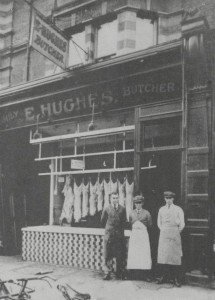 W0041 (5) HUGHES Edward (Private) Family Butcher shop