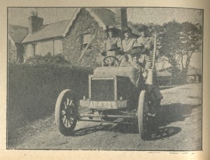Bexhill Chronicle 7.10.1916 Land Girls driving a tractor