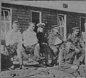 Cricket match . Patients watching. 18th September 1915 Chronicle