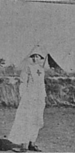 Cricket match. Unnamed VAD. 18th Septemebr 1915 Chronicle