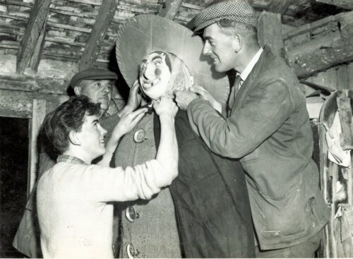 Bonfire with Aunt Sally (LC) c1950