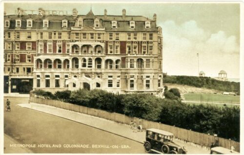 HOT-008 - Metropole Hotel and Colonnade, Bexhill - c1920