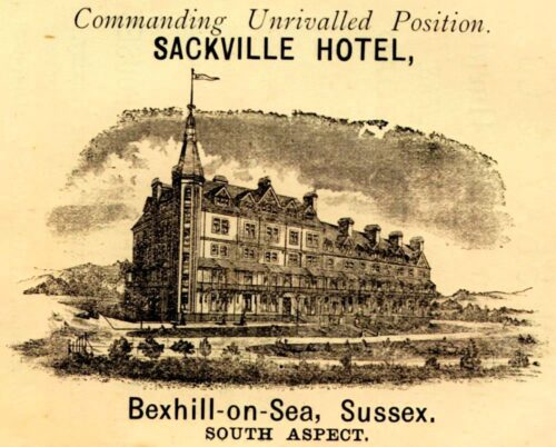 HOT-018 - Sackville Hotel, Bexhill - 1894