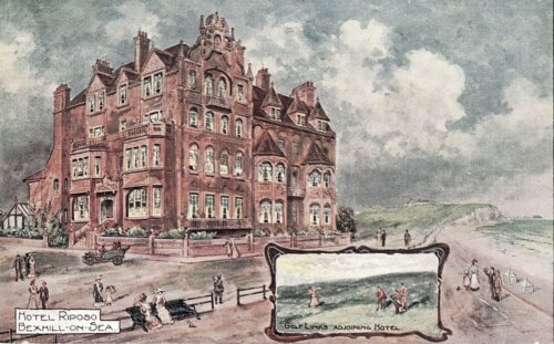HOT-025 - Hotel Riposo, Bexhill, c1905