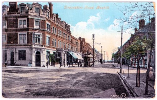 HOT-027 - Devonshire Hotel, Devonshire Road (postcard -13-8-1908)