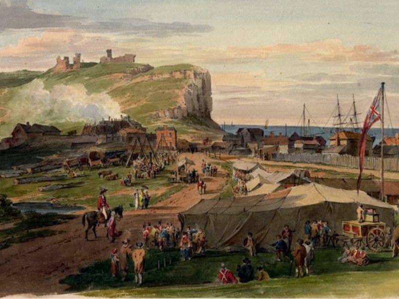 The America Ground by Paul Sandby Munn (1811)