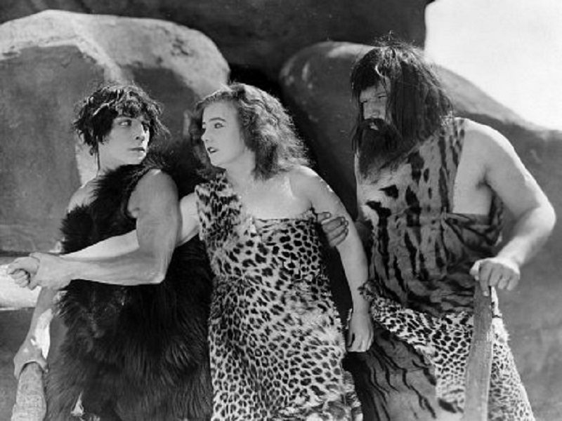 A still from Buster Keaton's film Three Ages
