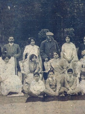 Nirpendra and family pictured at Moor Hall, Ninfield