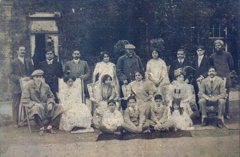 Nirpendra and family pictured at Moor Hall, Ninfield