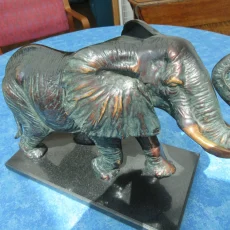 Bronze African Elephant