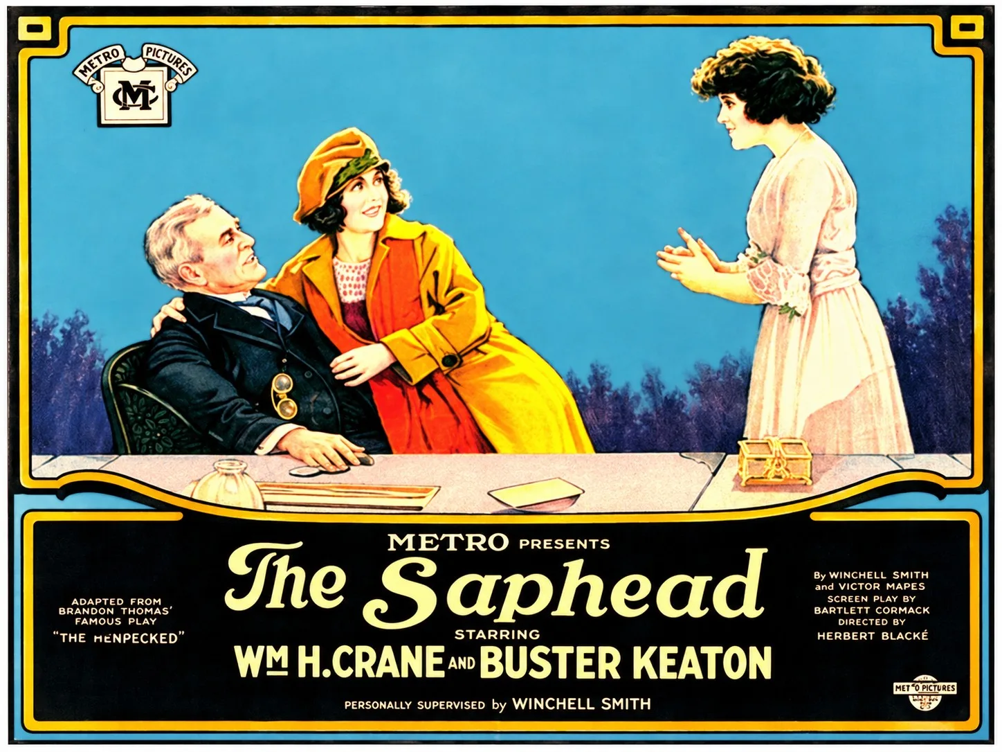 The Saphead: Co-starring Buster Keaton