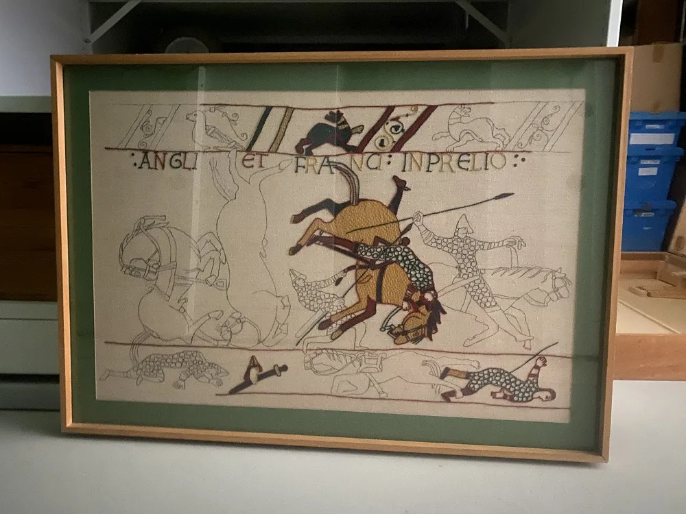 Marjorie Halligan - Bayeux Tapestry educational recreation