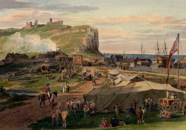 The America Ground by Paul Sandby Munn (1811)