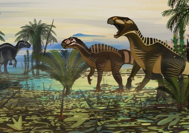 Bexhill's Dinosaurs -Landscape by Dr Natalia Jagielska