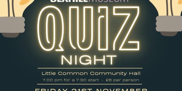 Bexhill Museum Quiz Night Friday 21st November (800 x 600 px) Bexhill Museum Quiz Night Friday 21st November (800 x 600 px)