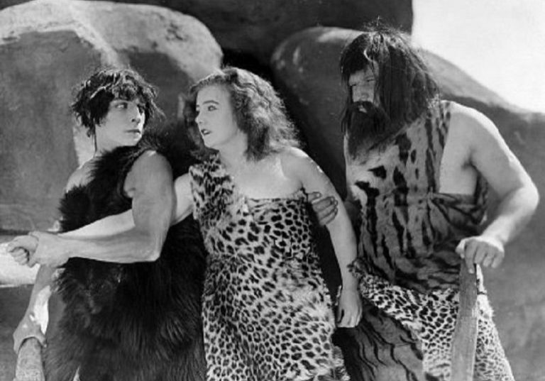 A still from Buster Keaton's film Three Ages