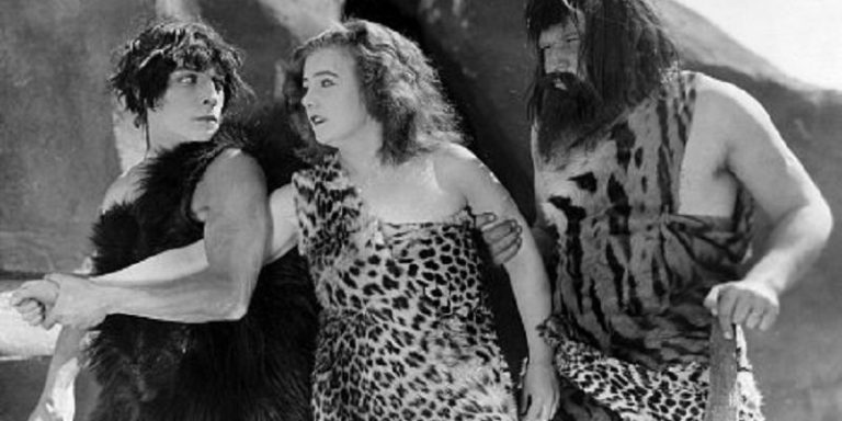 Buster Keaton 3 Ages A still from Buster Keaton's film Three Ages