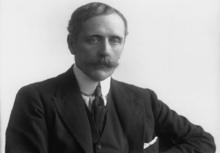 Gilbert Sackville 8th Earl De La Warr, pictured in 1913