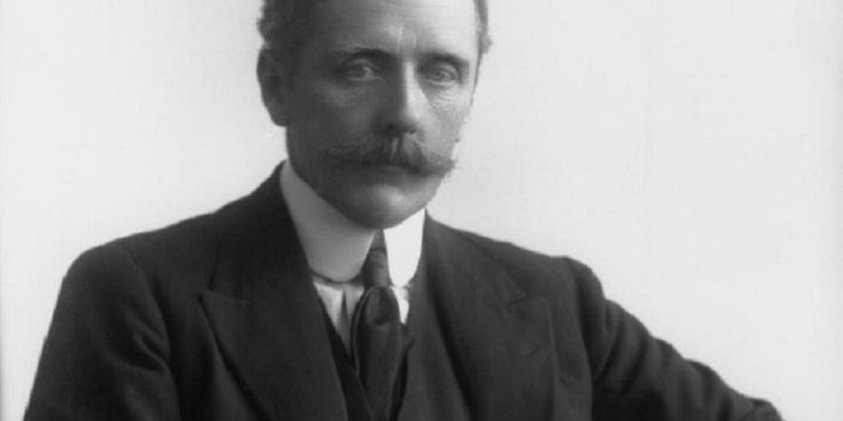 Gilbert Sackville 8th Earl De La Warr, pictured in 1913