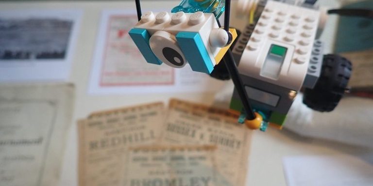 lego_bot Lego Day at Bexhill Museum