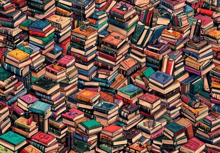 Lots of books...